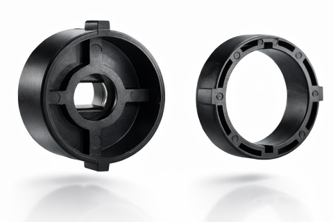 Adaptador + corona circular para eje de 53mm