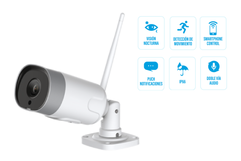 Cámara Vídeo vigilancia PRO