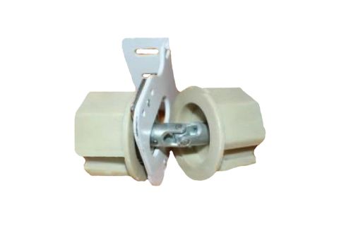 Contera 60mm articulada de transmision con soporte
