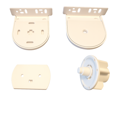 Kit soporte anclaje Estor / Cortina 43mm
