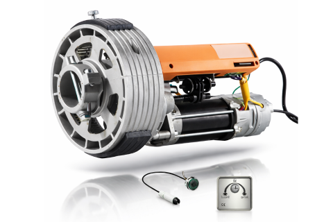 Kit llave motor puerta enrollable Titan 170Kg