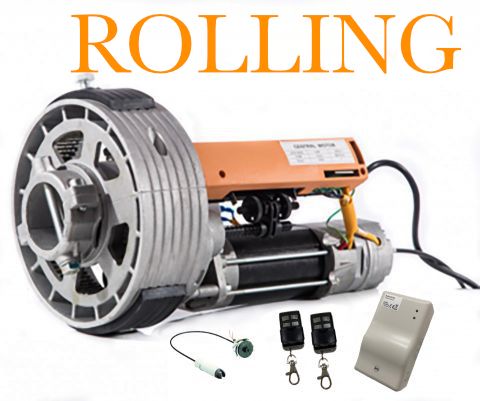 Kit motor puerta enrollable Rolling 200Kg