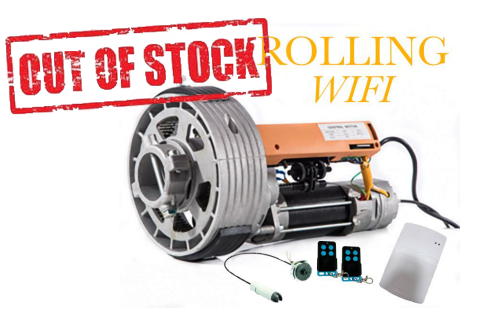 Kit motor puerta enrollable Rolling WIFI 200Kg