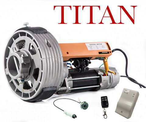 Kit motor puerta enrollable Titan 170Kg