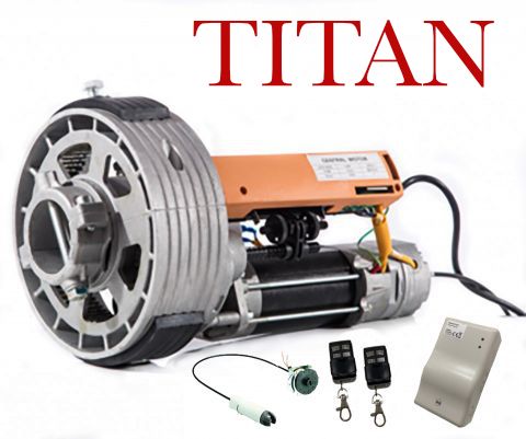 Kit motor puerta enrollable Titan 170Kg