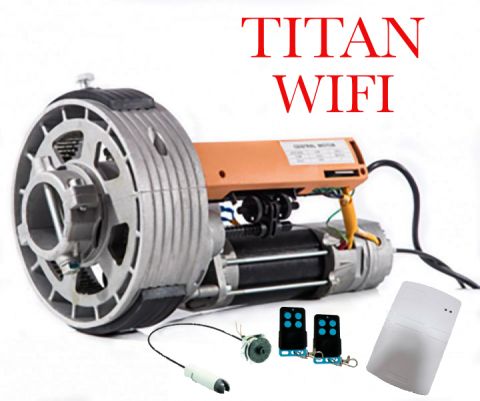 Kit motor puerta enrollable Titan WIFI 170Kg