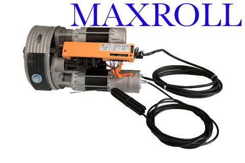 Bimotor Puertas Enrollables Maxroll 300Kg eje 60 polea 200